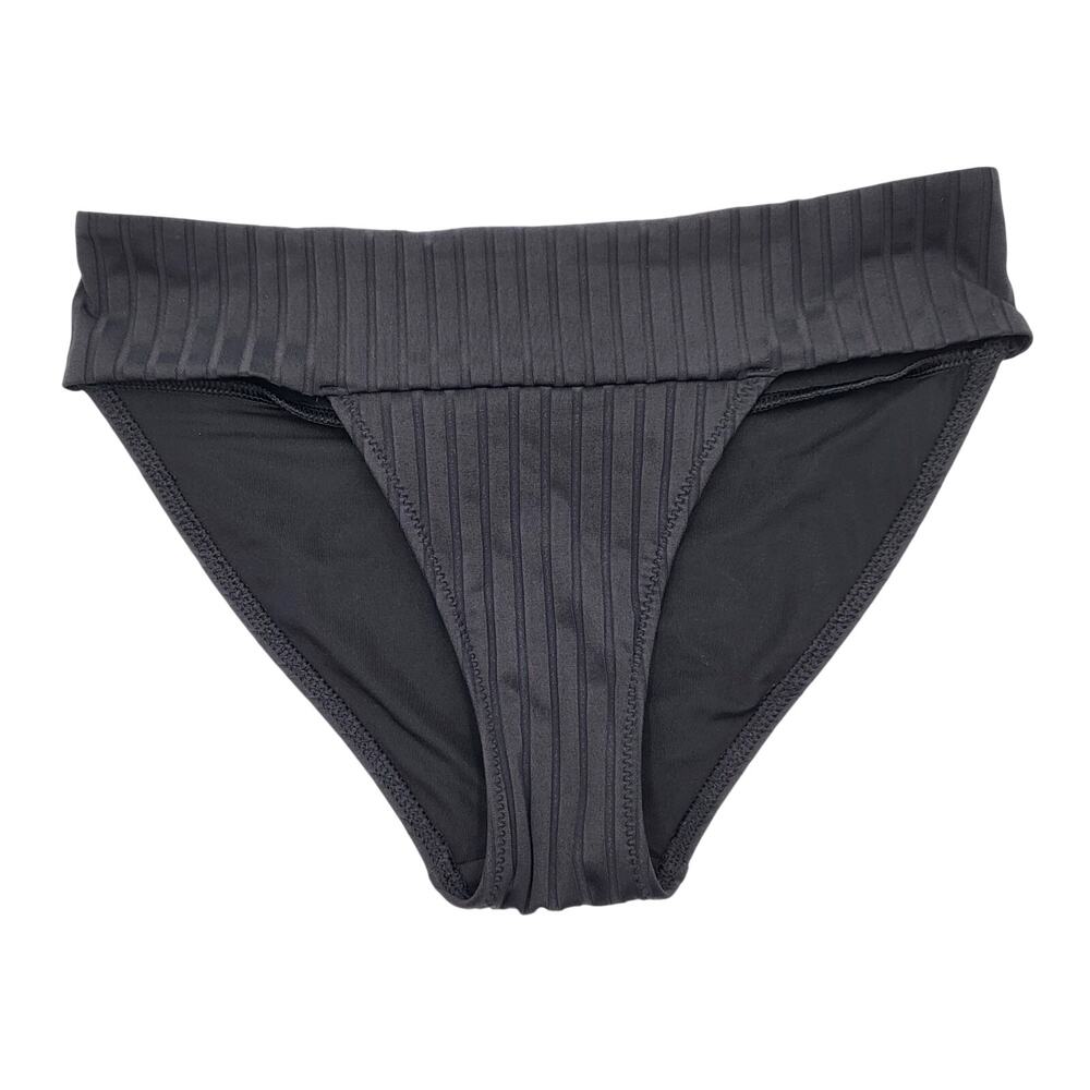 Aerie Real Good. Ribbed Bikini Bottom UPF 50 High-Cut Cheeky Fit Women's Size XS